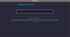 Desktop Screenshot of djwwgypsyhorses.com