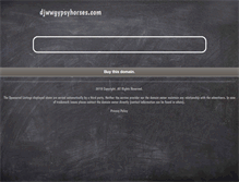 Tablet Screenshot of djwwgypsyhorses.com